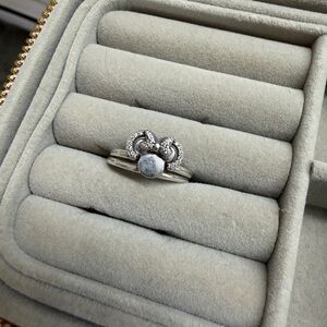 Disney x Pandora Mickey and Minnie ring set